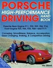 Cover of: Porsche high-performance driving handbook by Vic Elford