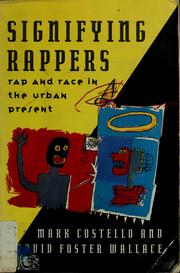 Cover of: Signifying rappers by Mark Costello