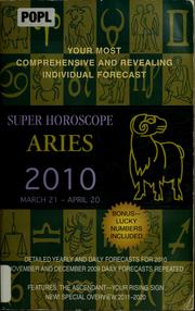 Cover of: Super horoscope Aries, 2010 by 