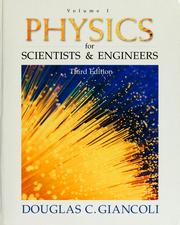 Cover of: Physics for scientists & engineers V1