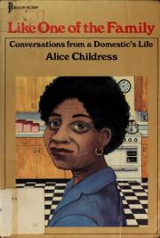 Cover of: Like one of the family by Alice Childress