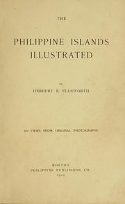 Cover of: The Philippine Islands illustrated by Herbert E. Ellsworth