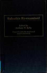 Cover of: Suburbia re-examined