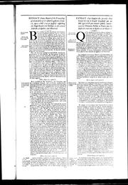 Cover of: Extract from a report of the proceedings of a committee of the whole Legislative Council upon a bill (not yet passed) respecting the high roads and bridges in the central districts of Quebec and Montreal: Extrait d'un rapport des procédés d'un comité de tout le Conseil législatif sur un bill (qui n'est pas encore passé) concernant les chemins public et ponts dans les districts centraux de Québec et de Montréal