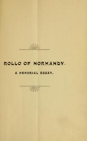 Memorial essay on some phases of the maritime life of France and England directly traceable to the vikings by Olaf Edward Ray