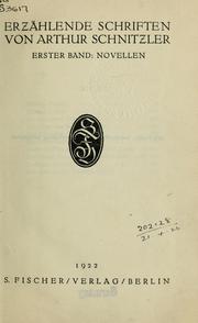 Cover of: Gesammelte werke