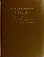 Cover of: The American Revolution: mirror of a people. | William Peirce Randel