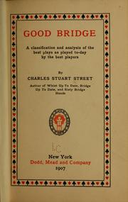 Cover of: Good bridge | Street, Charles Stuart.