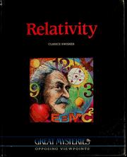 Cover of: Relativity: opposing viewpoints