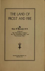 Cover of: The land of frost and fire