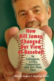 Cover of: How Bill James Changed Our View of the Game of Baseball