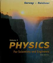 Cover of: Physics for scientists and engineers. by Raymond A. Serway