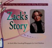 Cover of: Zack's story: growing up with same-sex parents