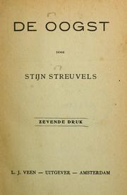 Cover of: De oogst by Stijn Streuvels