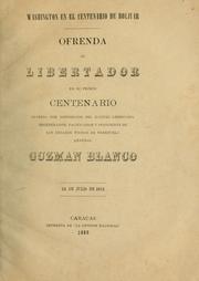 Cover of: Washington en el centenario de Bolivar