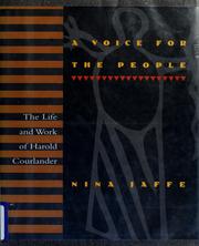 Cover of: A voice for the people: the life and work of Harold Courlander