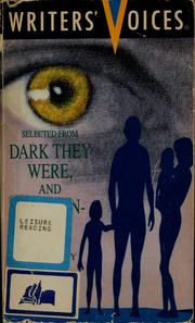 Selected from Dark They Were, and Golden-Eyed by Ray Bradbury