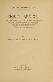 Cover of: South Africa by George McCall Theal