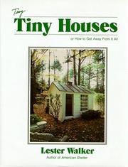 Cover of: Tiny, tiny houses
