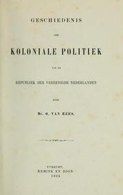 Cover of: Geschiedenis der staathuishoudkunde in Nederland tot het einde der achttiende eeuw