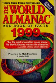 Cover of: The World Almanac and Book of Facts 1999 (Cloth)