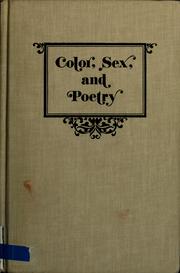 Cover of: Color, sex & poetry: three women writers of the Harlem Renaissance