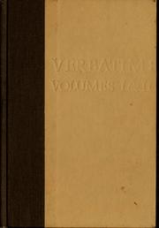 Cover of: Verbatim: volumes I & II