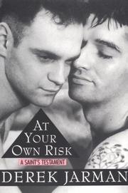 Cover of: At Your Own Risk by Derek Jarman