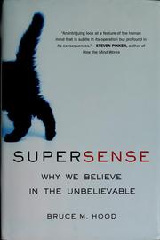 Cover of: Supersense