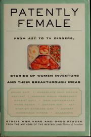 Cover of: Patently female by Ethlie Ann Vare