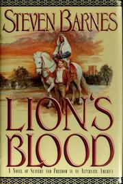 Cover of: Lion's blood by Steven Barnes