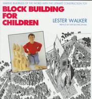 Cover of: Block building for children | Les Walker