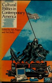 Cover of: Cultural politics in contemporary America