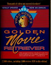 Cover of: VideoHound's Golden Movie Retriever 1993