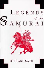 Cover of: Legends of the samurai
