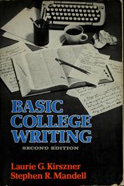 Cover of: Basic college writing