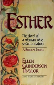 Cover of: Esther by Ellen Gunderson Traylor