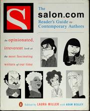 Cover of: The Salon.com reader's guide to contemporary authors by Laura Miller, Adam Begley