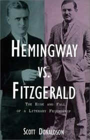 Cover of: Hemingway vs. Fitzgerald by Scott Donaldson, Scott Donaldson, Scott Donaldson