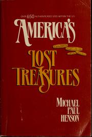 Cover of: America's lost treasures