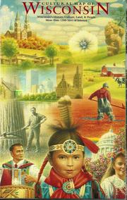 Cover of: Cultural map of Wisconsin: a cartographic portrait of the state