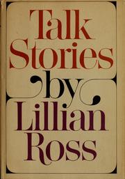 Cover of: Talk stories.