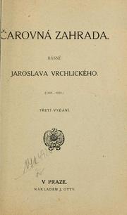Cover of: Čarovná zahrada: básně (1885-1888)