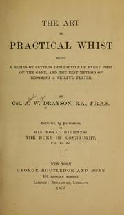 Cover of: The art of practical whist