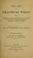 Cover of: The art of practical whist
