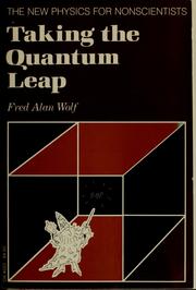 Cover of: Taking the quantum leap by Fred Alan Wolf