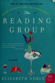 Cover of: The reading group by Elizabeth Noble