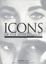 Cover of: Icons of the 20th century: 200 men and women who have made a difference