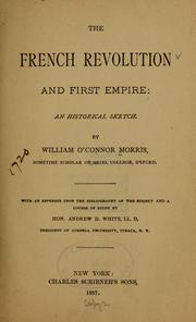 Cover of: The French revolution and first enpire