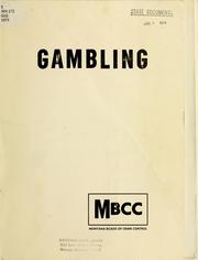 Cover of: Gambling